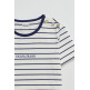 CAMISETA DE RAYAS MUJER SALSA JEANS CON BRANDING