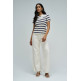 CAMISETA DE PUNTO MUJER SALSA JEANS A RAYAS