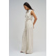 MONO MUJER  SALSA JEANS SLEEVELESS STRIPED JUMPSUIT W/
