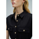 VESTIDO MUJER  SALSA JEANS SLEEVELESS SHIRT DRESS W/ NATU