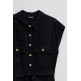 VESTIDO MUJER  SALSA JEANS SLEEVELESS SHIRT DRESS W/ NATU