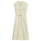 VESTIDO MUJER  SALSA JEANS SLEEVELESS SHIRT DRESS W/ NATU
