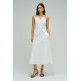VESTIDO MIDI MUJER SALSA JEANS CON LINO