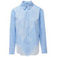 CAMISA MUJER  SALSA JEANS STRIPPED SHIRT WITH LACE DETAI