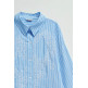 CAMISA MUJER  SALSA JEANS STRIPPED SHIRT WITH LACE DETAI