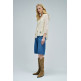 CAMISA MUJER  SALSA JEANS RUFFLE BLOUSE W/BUTTONS 3/4 SL