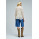 CAMISA MUJER  SALSA JEANS RUFFLE BLOUSE W/BUTTONS 3/4 SL