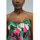 TOP DE TIRANTES MUJER SALSA JEANS CON PATRÓN FLORAL