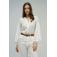 CAMISA MUJER  SALSA JEANS TEXTURED SHIRT WITH LACE DETAI