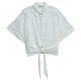 CAMISA MUJER  SALSA JEANS FRONT KNOT SHORT SLEEVE SHIRT