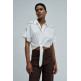 CAMISA MUJER  SALSA JEANS FRONT KNOT SHORT SLEEVE SHIRT