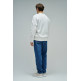 SUDADERA HOMBRE  SALSA JEANS SWEATSHIRT WAFFLE FLEECE SMALL