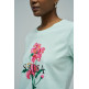CAMISETA MUJER  SALSA JEANS FLOWER PRINT T-SHIRT