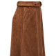 MUJER SUEDE MIDI SKIRT 930