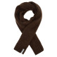  SALSA JEANS BASIC KNIT SCARF WITH LABEL