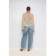 JERSEY MUJER  SALSA JEANS LONG SLEEVE KNIT WITH MESH EFF