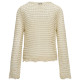 JERSEY MUJER  SALSA JEANS LONG SLEEVE KNIT WITH MESH EFF