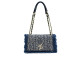 BOLSO MUJER  SALSA JEANS TWEED CROSSBODY BAG WITH LOGO