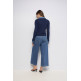 JERSEY MUJER  SALSA JEANS KNIT SWEATER WITH DENIM APPLIC