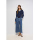 JERSEY MUJER  SALSA JEANS KNIT SWEATER WITH DENIM APPLIC