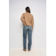 SALSA JEANS LUREX KNIT CARDIGAN WITH V-NEC