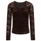 CAMISETA MUJER  SALSA JEANS LONG SLEEVE MESH