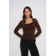 CAMISETA MUJER  SALSA JEANS LONG SLEEVE MESH