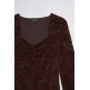 CAMISETA MUJER  SALSA JEANS LONG SLEEVE MESH