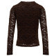 CAMISETA MUJER  SALSA JEANS LONG SLEEVE MESH