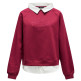 SUDADERA MUJER  SALSA JEANS TWOFER SWEATSHIRT WITH BRANDIN