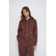 SUDADERA MUJER  SALSA JEANS BRANDING ZIPPED HOODDIE