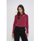 CAMISA MUJER  SALSA JEANS HIGH-NECK BLOUSE WITH METALLIC