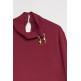 CAMISA MUJER  SALSA JEANS HIGH-NECK BLOUSE WITH METALLIC