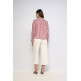 CAMISA MUJER  SALSA JEANS STRIPPED SATIN WRAP BLOUSE