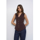 CAMISETA MUJER  SALSA JEANS KNIT VEST WTH METAL BUTTONS