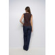 CAMISETA MUJER  SALSA JEANS KNIT VEST WTH METAL BUTTONS