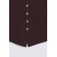 CAMISETA MUJER  SALSA JEANS KNIT VEST WTH METAL BUTTONS