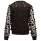 SUDADERA MUJER  SALSA JEANS SWEATSHIRT WITH 3D FLOWERS