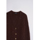  SALSA JEANS KNIT CARDIGAN WITH SEQUINS