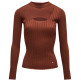 CAMISETA MUJER  SALSA JEANS LUREX KNIT LONG SLEEVE W/ FRON