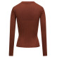 CAMISETA MUJER  SALSA JEANS LUREX KNIT LONG SLEEVE W/ FRON