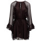 VESTIDO MUJER  SALSA JEANS DRESS WITH RUFFLE DETAILS