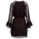 VESTIDO MUJER  SALSA JEANS DRESS WITH RUFFLE DETAILS