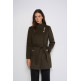 ABRIGO MUJER  SALSA JEANS GRACE WOOL COAT WITH BUTTONS