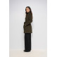 ABRIGO MUJER  SALSA JEANS GRACE WOOL COAT WITH BUTTONS