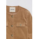 ABRIGO MUJER  SALSA JEANS CORDUROY CHANEL JACKET