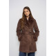 ABRIGO MUJER  SALSA JEANS DIANA LONG SHEARLING COAT