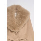 ABRIGO MUJER  SALSA JEANS GRACE WOOL COAT WITH FUR
