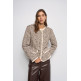 ABRIGO MUJER  SALSA JEANS TWEED WOOL JACKET W/ PADDED LI