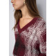 MUJER WOOL BLEND SWEATE WITH CHESS P 730